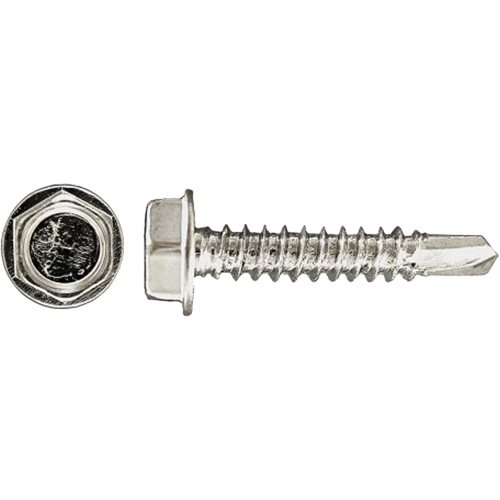 Vis taraud&eacute;es hex HD Drill-X 100 mcx, #12 dia., 1-1/4" lo, Zingu&eacute; Advanced Consulting and Training Ltd.