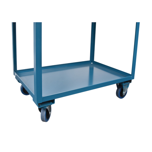 Deep Lipped Service Cart, 2 Tiers, 24" W x 47" H x 36" D, 1200 lbs. Capacity Advanced Consulting and Training Ltd.