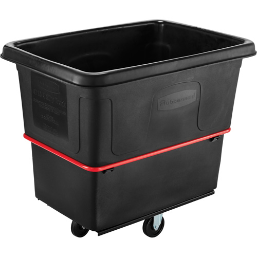 Heavy-Duty Utility Truck, Black Recycled Plastic, 44-3/8" L x 31" W x 38-1/4" H, 16 cu. ft. Volume, 1000 lbs. Capacity Advanced Consulting and Training Ltd.