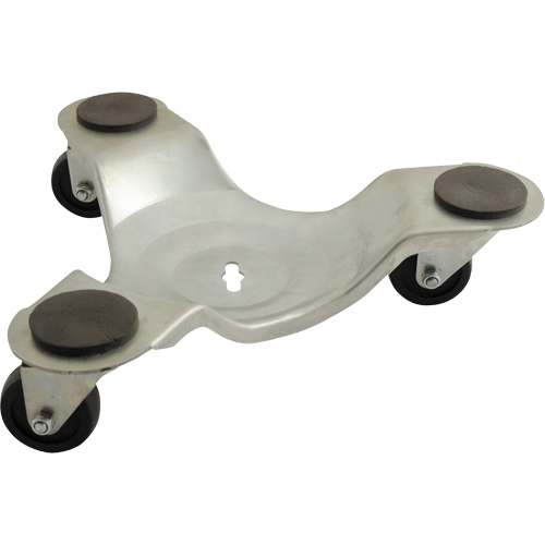 Zinc Plated Leg Dolly, 300 lbs. Capacity, Steel Frame, 2.75" H Advanced Consulting and Training Ltd.