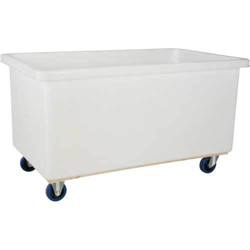 Straight Wall Box Truck, White Polyethylene, 57" L x 34" W x 33" H, 22 cu. ft. Volume, 600 lbs. Capacity Advanced Consulting and Training Ltd.