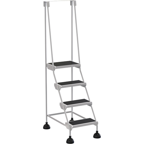 &eacute;chelles Stop-Step, 4 marches, Largeur de la marche 16", Hauteur de la plateforme 38-3/16", Acier Advanced Consulting and Training Ltd.