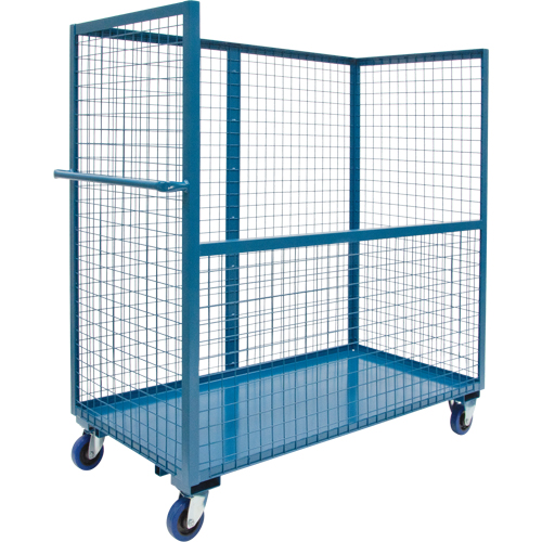 Wire Mesh Stock Truck, Steel, 24" x 55" x 60", 1200 lbs. Capacity Advanced Consulting and Training Ltd.
