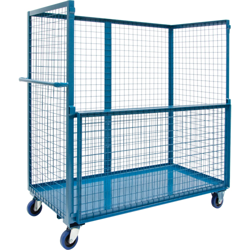 Wire Mesh Stock Truck, Steel, 24" x 55" x 36", 2400 lbs. Capacity Advanced Consulting and Training Ltd.