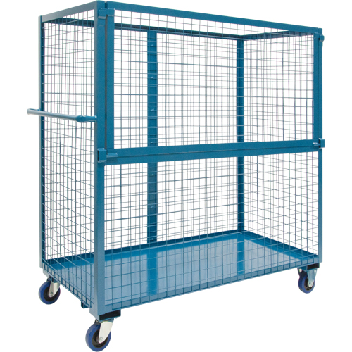 Wire Mesh Stock Truck, Steel, 24" x 55" x 36", 2400 lbs. Capacity Advanced Consulting and Training Ltd.