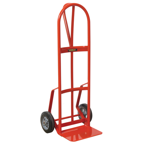 Hand Truck with Reinforced Noseplate - 126DRN-HB , P-Handle Handle, Steel, 51" Height, 800 lbs. Capacity Advanced Consulting and Training Ltd.