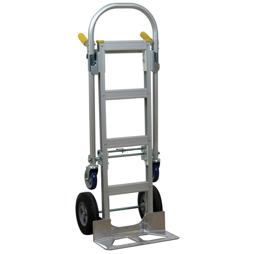 SPTN-JR-T18-SR Spartan Jr. Convertible Hand Truck, Aluminum, 1000 lbs. Capacity Advanced Consulting and Training Ltd.