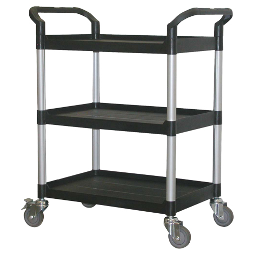 Utility Cart, 3 Tiers, 33-1/2" x 39-3/8" x 19", 300 lbs Capacity Advanced Consulting and Training Ltd.