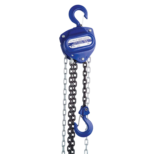Chain Hoist, 20' Lift, 6000 lbs. (3 tons) Capacity, Load Chain Grade 80 Chain Advanced Consulting and Training Ltd.