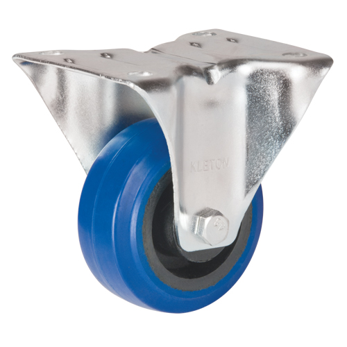 Blue Caster, Rigid, 3" (76 mm), Rubber, 285 lbs. (129 kg.) Advanced Consulting and Training Ltd.