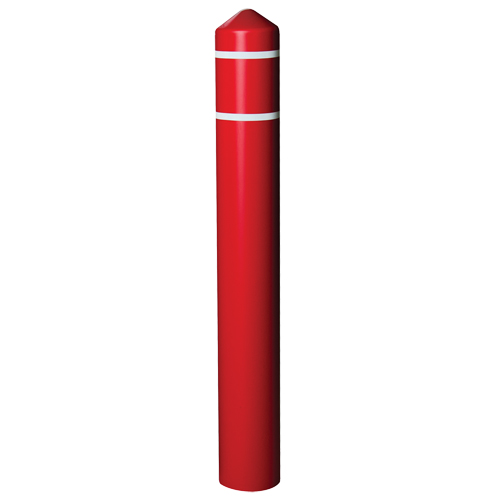 Enveloppe lisse pour butoir avec bandes r&eacute;fl&eacute;chissantes, 6" dia. x 56" l, Rouge Advanced Consulting and Training Ltd.