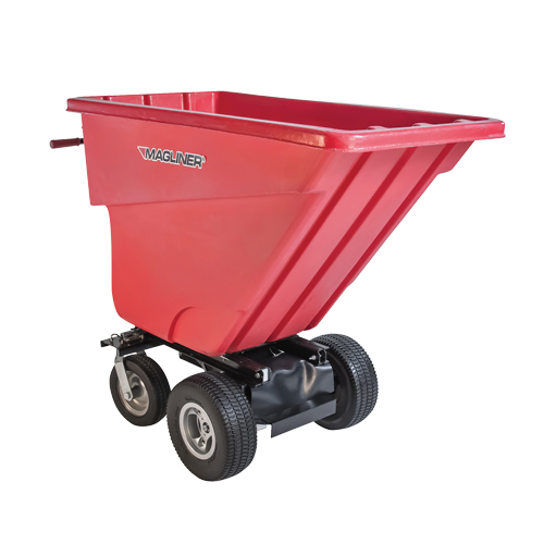 Chariot &agrave; bascule motoris&eacute;, Capacit&eacute; 13.5 cu.ft., 45" h x 27" la x 68" p Advanced Consulting and Training Ltd.
