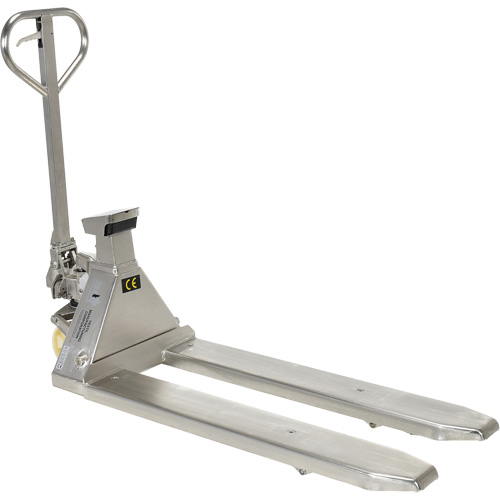 Scale Pallet Truck, 45.69" L x 21.875" W, 5000 lbs. Cap. Advanced Consulting and Training Ltd.