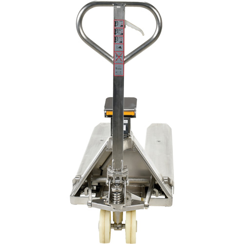 Scale Pallet Truck, 45.69" L x 21.875" W, 5000 lbs. Cap. Advanced Consulting and Training Ltd.