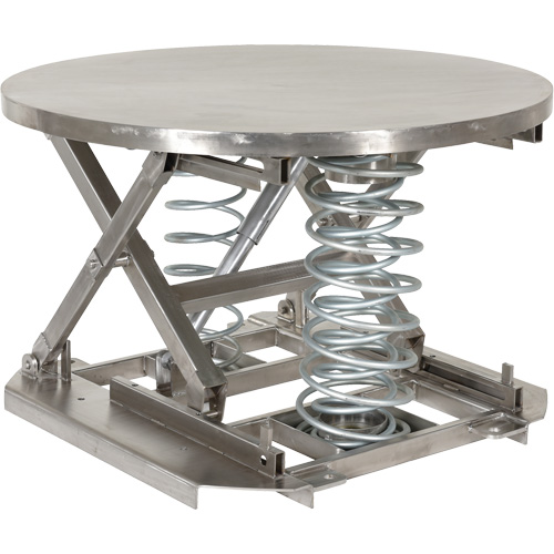 Pallet Lift Table, 43 5/8" L x 43 5/8"W, 4500 lbs. Cap. Advanced Consulting and Training Ltd.