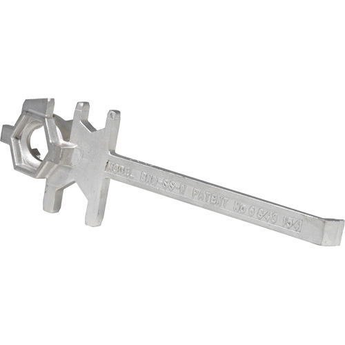 Cl&eacute; pour baril, Ouverture de 3/4"/2", Poign&eacute;e 9-1/2", Acier inoxydable Advanced Consulting and Training Ltd.