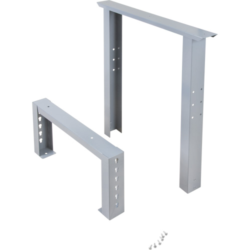 Industrial Duty Leg for Workbench, Steel, 24" D x 34" H, Single Advanced Consulting and Training Ltd.