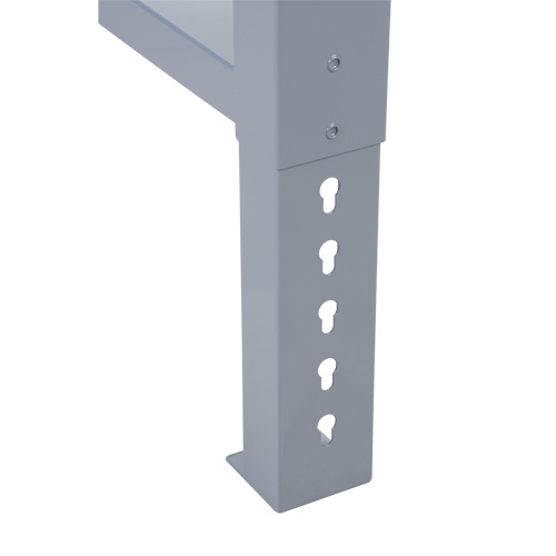 Industrial Duty Leg for Workbench, Steel, 24" D x 34" H, Single Advanced Consulting and Training Ltd.