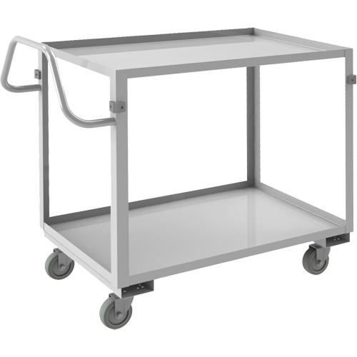 Chariot avec tablettes de calibre industriel, 2 Tiers, 22-1/2" la x 36-1/2" h x 42-7/16" p, Capacit&eacute; 600 lb Advanced Consulting and Training Ltd.