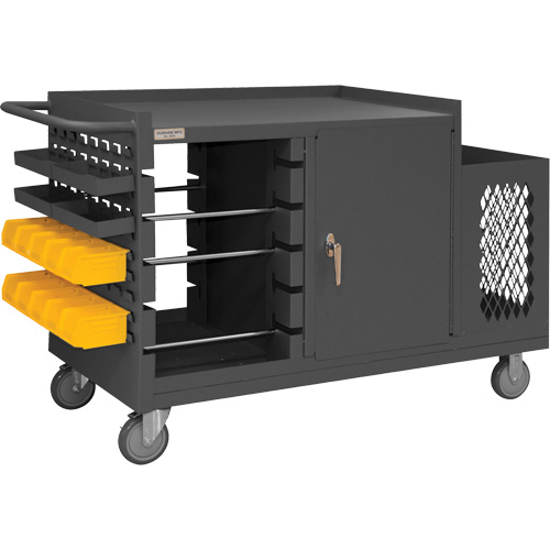 Mobile Wire Spool and Maintenance Cart, Steel, 5 Rod, 54-1/16" W x 35" H x 24" D, 1200 lbs. Capacity Advanced Consulting and Training Ltd.
