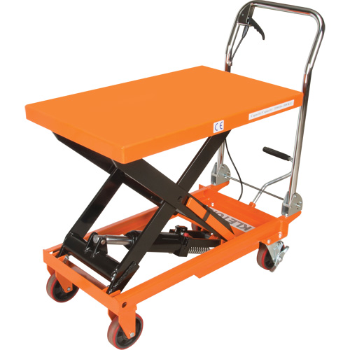 Table &eacute;l&eacute;vatrice &agrave; ciseaux hydraulique, 32" lo x 19-3/4" la, Acier, Capacit&eacute; 1100 lb Advanced Consulting and Training Ltd.