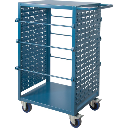 Chariot mobile pour mat&eacute;riaux bobin&eacute;s, Acier, 6 Montants, 21" la x 48" h x 38" p, Capacit&eacute; de 1200 lb Advanced Consulting and Training Ltd.