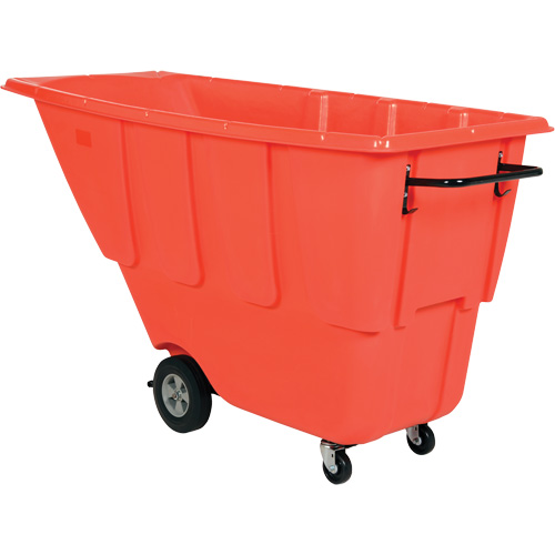 Chariot basculeur, Poly&eacute;thyl&egrave;ne, 0,5 vg³, Capacit&eacute; de charge de 450 lb Advanced Consulting and Training Ltd.