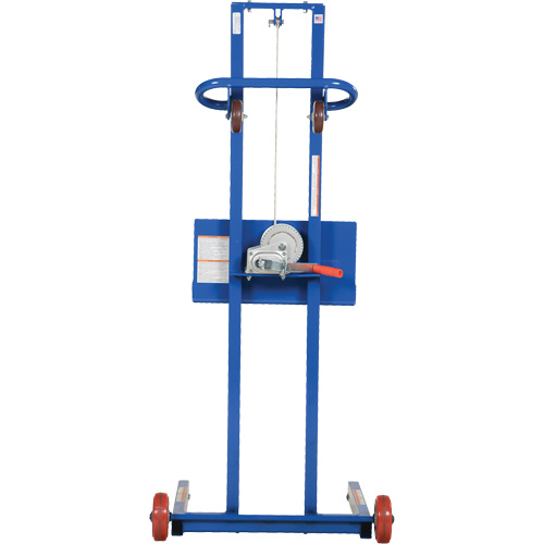 Plateforme &eacute;l&eacute;vatrice &agrave; profil bas pour charge l&eacute;g&egrave;re, M&eacute;canisme Treuil manuel, Capacit&eacute; de 400 lb, Levage max de 55" Advanced Consulting and Training Ltd.