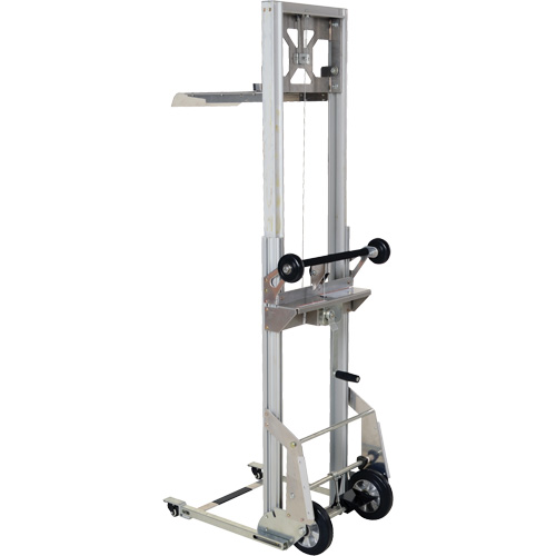 Appareil de levage portatif en aluminium, M&eacute;canisme Pompe au pied, Capacit&eacute; de 200 lb, Levage max de 61" Advanced Consulting and Training Ltd.