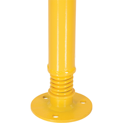 Borne de protection &agrave; ressort, Acier, 42" h x 2-1/8" la, Jaune Advanced Consulting and Training Ltd.