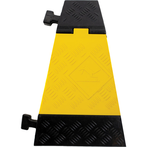 Protecteur de c&acirc;ble tourne-&agrave;-droite robuste Powerhouse, 3 canaux, 12" lo x 19,75" la x 3" h Advanced Consulting and Training Ltd.