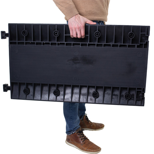 Protecteur de c&acirc;ble droit robuste Powerhouse, 5 canaux, 36" lo x 19,75" la x 2,25" h Advanced Consulting and Training Ltd.