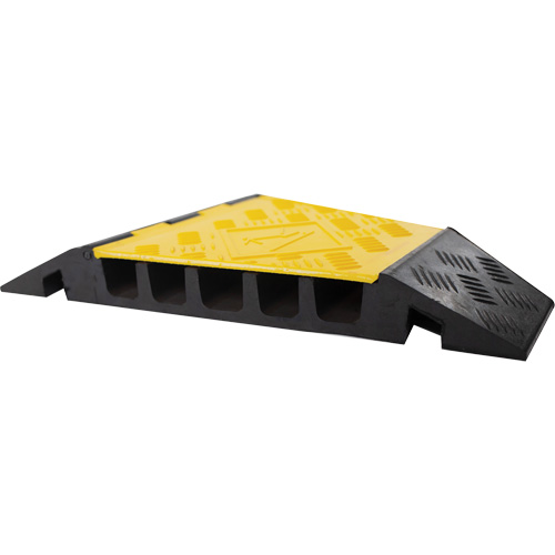 Protecteur de c&acirc;ble tourne-&agrave;-droite robuste Powerhouse, 5 canaux, 12" lo x 19,75" la x 2,25" h Advanced Consulting and Training Ltd.
