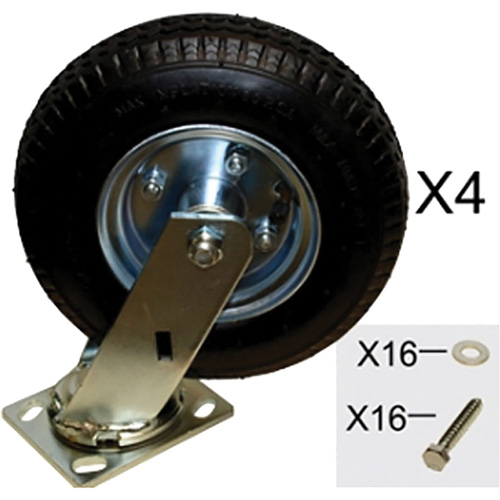Platform Truck Pneumatic Caster Replacement Kit Advanced Consulting and Training Ltd.