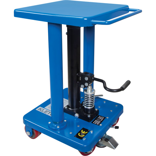 Hydraulic Work Table, 18" L x 18" W, Steel, 500 lbs. Capacity Advanced Consulting and Training Ltd.