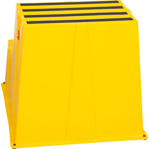 Industrial Step Stool, 2 Steps, 26" x 22-7/16" x 19-11/16" High Advanced Consulting and Training Ltd.