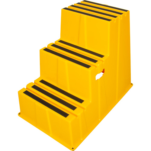 Escabeau industriel, 3 marches, 34-13/16" x 22-7/16" x Hauteur 28-1/2" Advanced Consulting and Training Ltd.