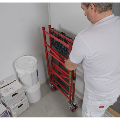 Buildman Portable Scaffold, 40-5/8" D x 4' H Advanced Consulting and Training Ltd.