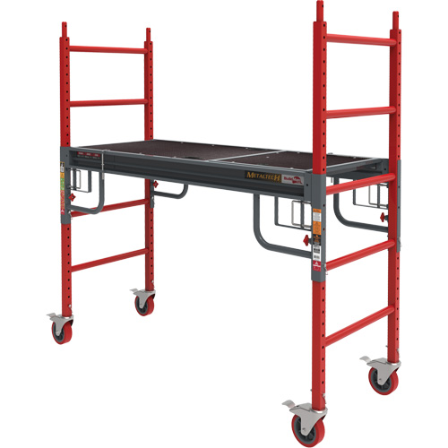 Buildman Baker Drywall Scaffold, 31" D x 6' H Advanced Consulting and Training Ltd.