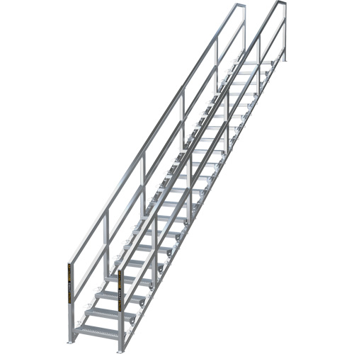 Syst&egrave;me d'escalier modulaire pour la construction de 17-21 marches SmartStairs, 157-1/2" ha Advanced Consulting and Training Ltd.