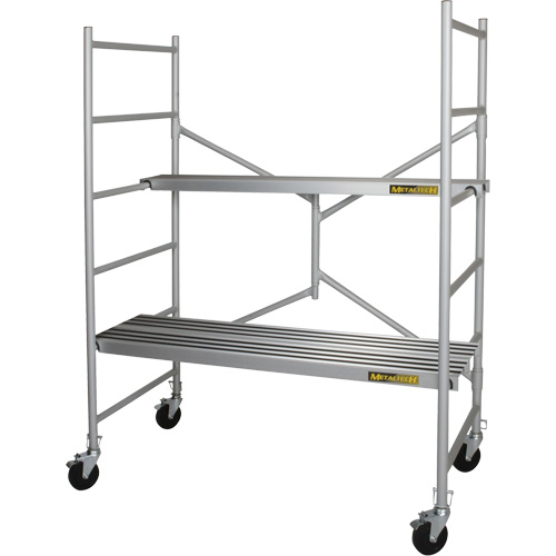 Portable Alu Series Scaffold, Aluminum Frame, 29" D x 72" H Advanced Consulting and Training Ltd.