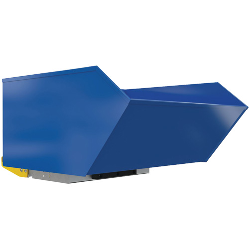 Conteneur autobasculeur moyennement lourd en style H, Acier, 1 vg³, Bleu Advanced Consulting and Training Ltd.