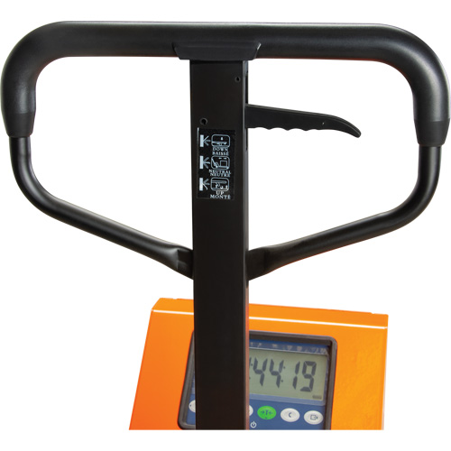Transpalette &agrave; balance num&eacute;rique, 44,5" lo x 27,75" la, Capacit&eacute; de 4400 lb Advanced Consulting and Training Ltd.