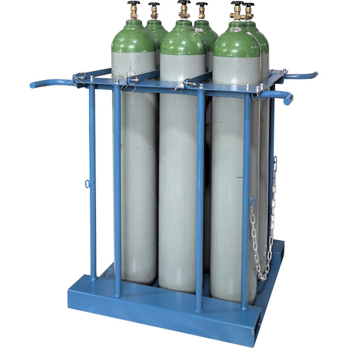 Support de rangement pour 6 cylindres pour chariot &eacute;l&eacute;vateur Advanced Consulting and Training Ltd.