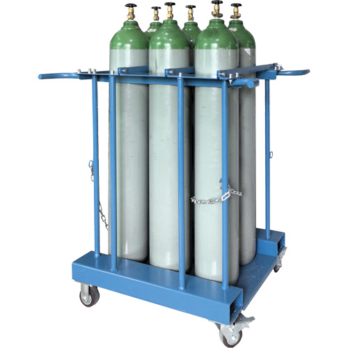 6-Cylinder Forklift Cylinder Storage Caddy Advanced Consulting and Training Ltd.