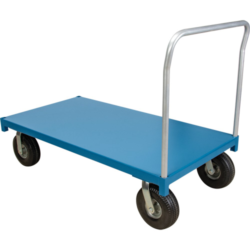  Chariot &agrave; plateforme pour l'ext&eacute;rieur, 48" lo x 30" la x Capacit&eacute; 1200 lb, Roues en Anticrevaison Advanced Consulting and Training Ltd.