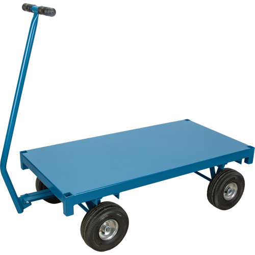 Chariot de ramassage &agrave; plateforme pour l'ext&eacute;rieur, 36" la x 72" la x Capacit&eacute; 1000 lb Advanced Consulting and Training Ltd.