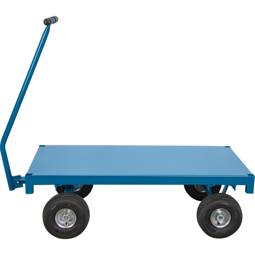Chariot de ramassage &agrave; plateforme pour l'ext&eacute;rieur, 36" la x 72" la x Capacit&eacute; 1000 lb Advanced Consulting and Training Ltd.