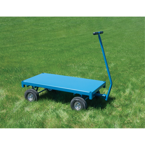 Chariot de ramassage &agrave; plateforme pour l'ext&eacute;rieur, 36" la x 72" la x Capacit&eacute; 1000 lb Advanced Consulting and Training Ltd.