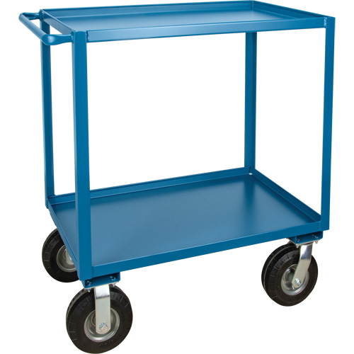 Outdoor Shelf Cart, 2 Tiers, 18" W x 39" H x 33" D, 1200 lbs. Capacity Advanced Consulting and Training Ltd.